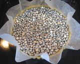A picture of step 6 of Cherry Almond Crumble Tart.