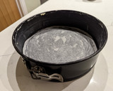 A picture of step 11 of Red kuri squash pie made from homemade puree.