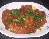 Hình bước làm 5 của món Cá sốt cà chua