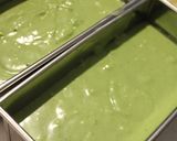A picture of step 6 of Healthy Rice Flour and Soy Milk Matcha Pound Cake.