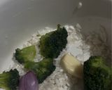 Foto langkah ke 1 dari resep Puree Scrambled Egg Cheese Broccoli #EdisiMPASI.