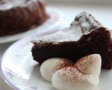 A picture of step 12 of Rich Gateau au Chocolat Taught by a Hotel Chef.