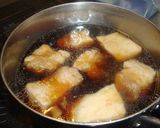 A picture of step 6 of Easy But Tender Simmered Pork Belly Cubes.