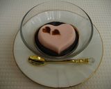 A picture of step 13 of Couple's Pink Heart Gelatin Dessert For Valentine's Day.