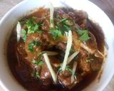 A picture of step 2 of Mutton karahi.
