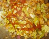 A picture of step 4 of Chicken Spaghetti 😍.