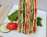 A picture of step 5 of Club Sandwich.