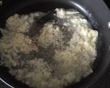 A picture of step 3 of Parmesan Risotto.