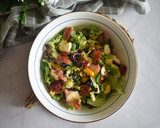 Foto del paso 2 de la receta: Ensalada veraniega de mango, arándanos y pulpo