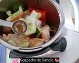 Foto del paso 3 de la receta Gazpacho de Sandía