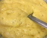 A picture of step 4 of Mysore pak.