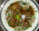 A picture of step 7 of Beef chilli garlic khrahi.