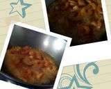 A picture of step 2 of Chilly Prawns.. an exotic delight.