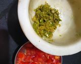 A picture of step 1 of Green peas ragda.