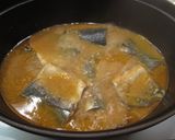 A picture of step 8 of Mackerel Simmered in Sesame seeds and Miso.