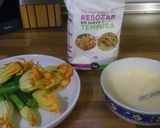 Foto del paso 2 de la receta: Flor de calabacín en tempura