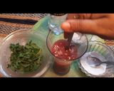A picture of step 3 of Pomegranate mojito.