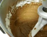 A picture of step 3 of Grandma's Minty Texas Sheet Cake.