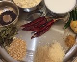A picture of step 1 of Gujarati khandvi.