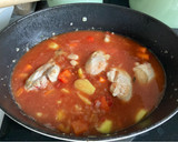 Foto del paso 7 de la receta: Pollo a la jardinera