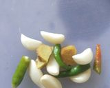 A picture of step 1 of Batata (potato)vada(Holi special).