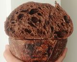 Foto langkah ke 20 dari resep Double Chocolate Sourdough Bread (76%).