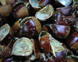 A picture of step 2 of Kuri Kinton (Chestnut Paste).