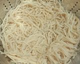 A picture of step 3 of Smokie Noodles.