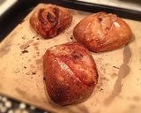 A picture of step 55 of Walnut and Caramel Pain Rustique With Natural Bread Starter.