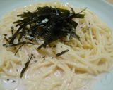 A picture of step 5 of Tarako (Salted Cod Roe) Pasta Cooked in Just One Frying Pan.