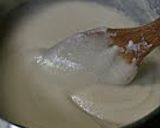 A picture of step 9 of Shiro-an (Shiro Koshian) Smooth Sweetened White Bean Paste.