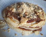 Φωτογραφία βήματος 2 της συνταγής Pancakes στη στιγμή 🥞