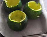 Foto del paso 2 de la receta: Calabacines redondos rellenos