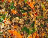 Foto del paso 1 de la receta: Hamburguesas de quinoa y lentejas