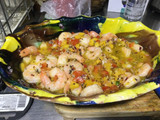 Aguacates rellenos de camarón