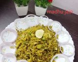 A picture of step 6 of Veg Hyderabadi Biryani.