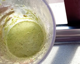 Foto del paso 3 de la receta: Espaguetis con pesto de guisantes y almendra