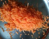 A picture of step 3 of Carrot tikki.
