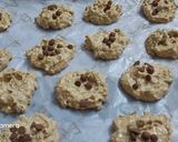 A picture of step 4 of Thin crust Healthy Oats cookies.