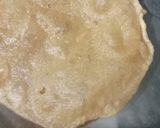 A picture of step 3 of Puri with sabji and raita.