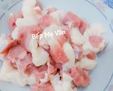 Hình bước làm 2 của món Thịt kho trứng cút và đậu hủ