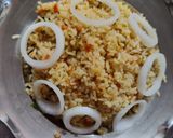A picture of step 4 of Fried Rice.