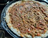 A picture of step 5 of Crispy Rava Mysore masala dosa.