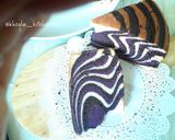 Foto langkah ke 9 dari resep Zebra Cake Putih Telur Super Rekomend.