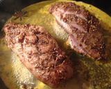 A picture of step 8 of Duck Breasts with Orange and Star Anise.