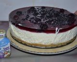Pas rețetă Cheesecake cu fructe de pădure! 4 fotografie