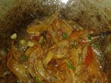 Kolentang (asin ikan pari) ngenges