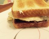 A picture of step 14 of Scrumptious Cheesesteak Egg And Cheese Sandwich.