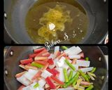 A picture of step 3 of Instant carrot,raddish and green chilli pickle.