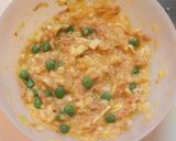 A picture of step 2 of Tuna Tamagoyaki Omelette Sandwiches.